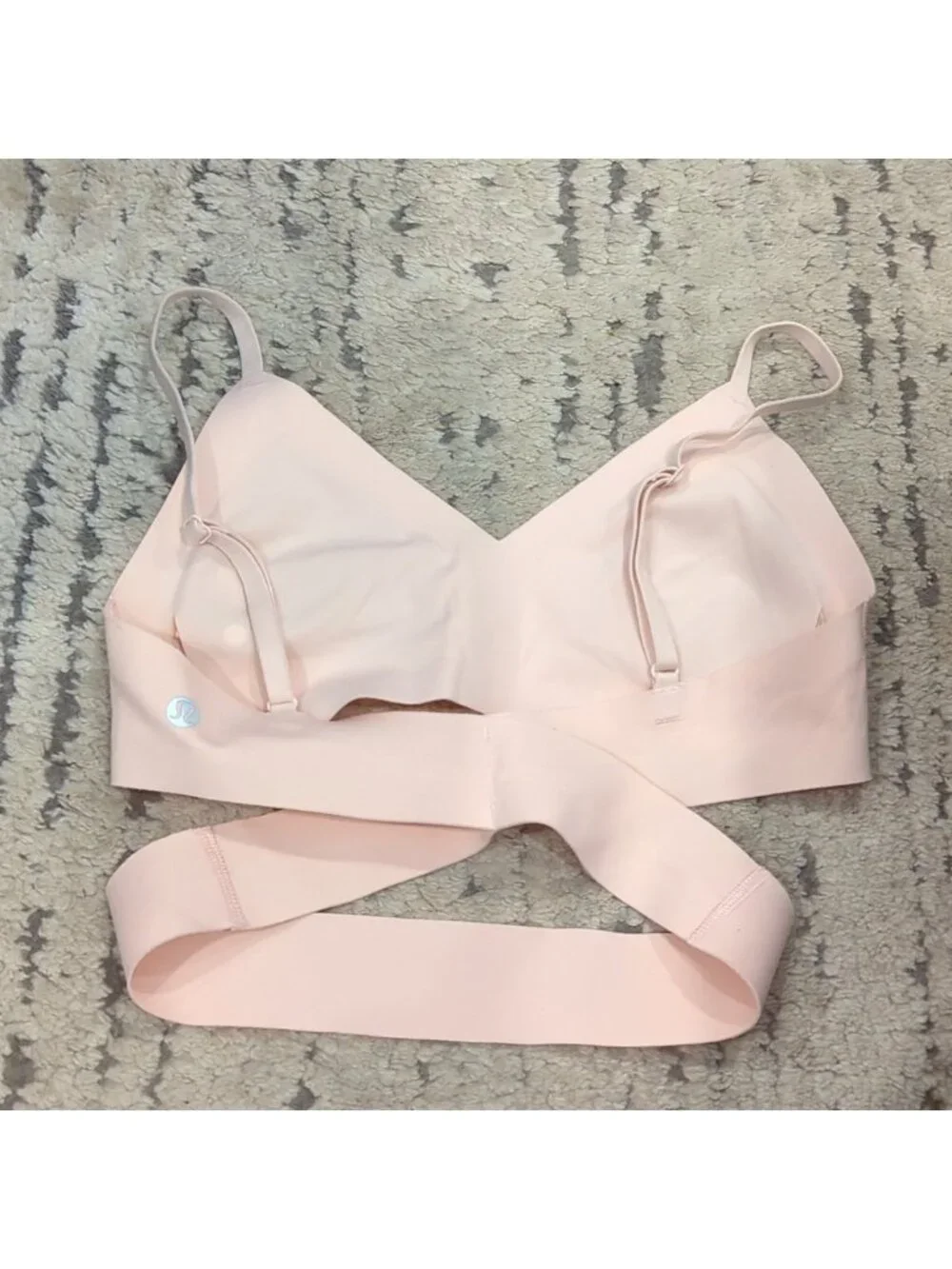 Lululemon Happy Warrior Bra *A/B Cup Ballet Slipper